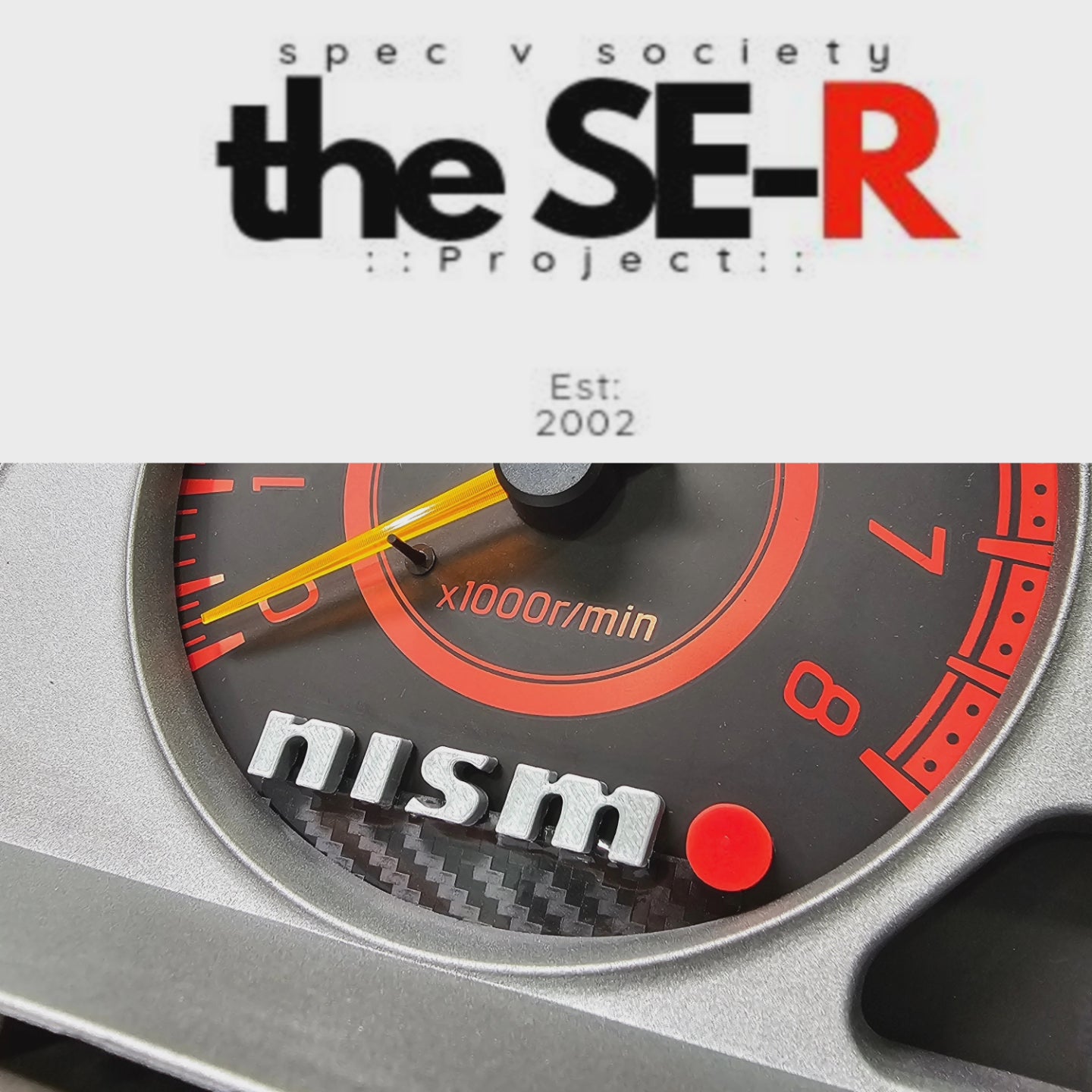 02-06 sentra "Nismo" cluster emblem