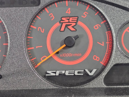 02-06 sentra "spec v" cluster emblem