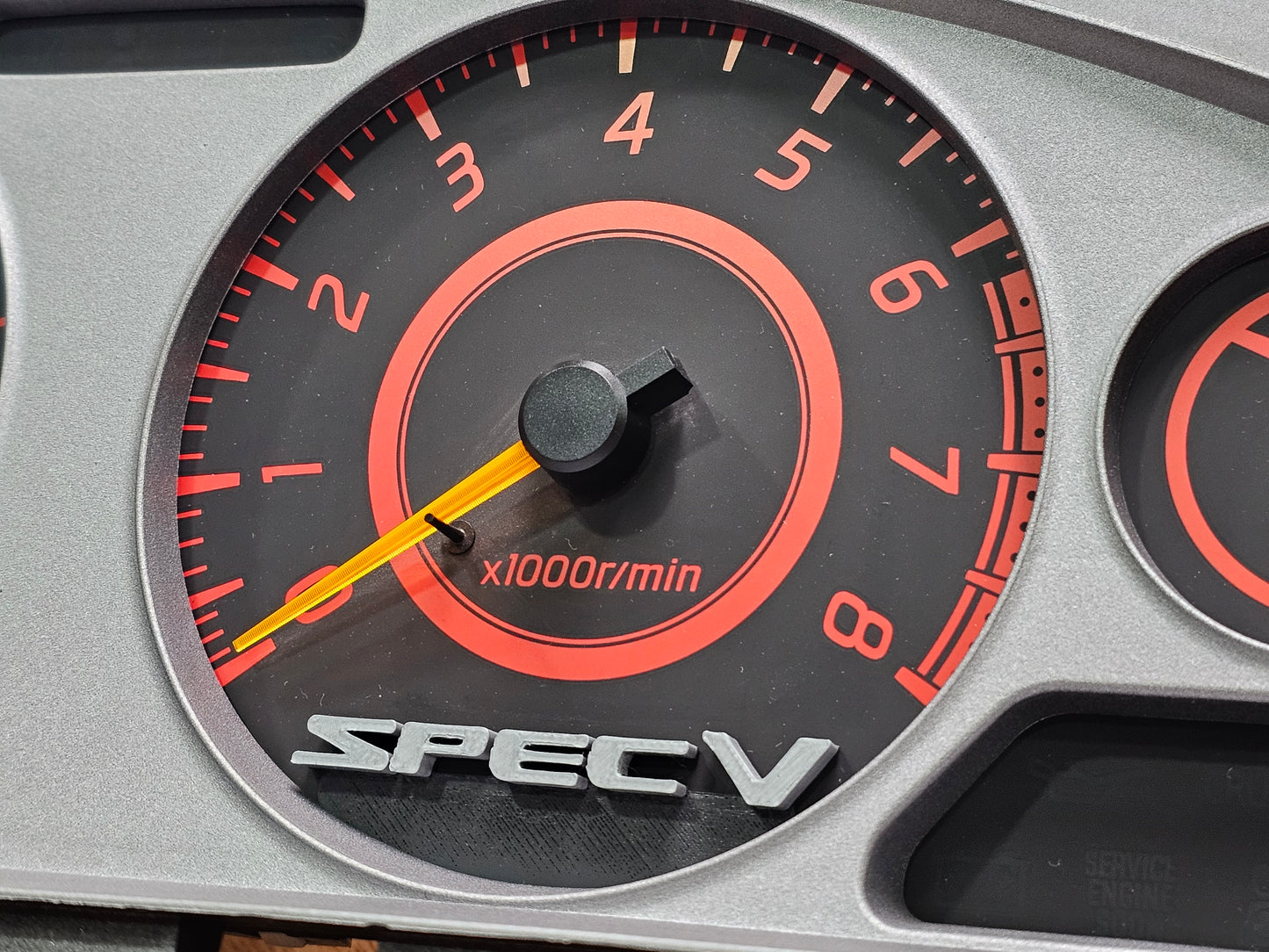 02-06 sentra "spec v" cluster emblem