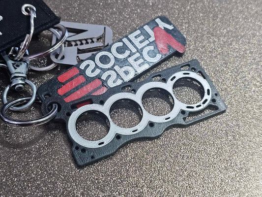 Qr25de Headgasket keychain